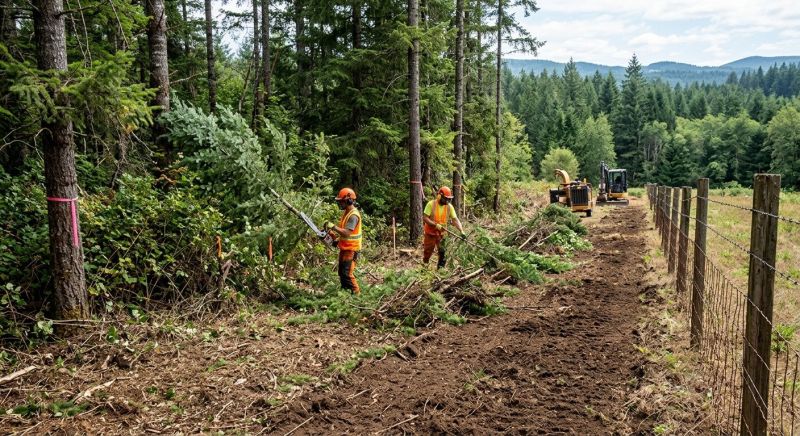 Ground Clearing in Cumming, GA
